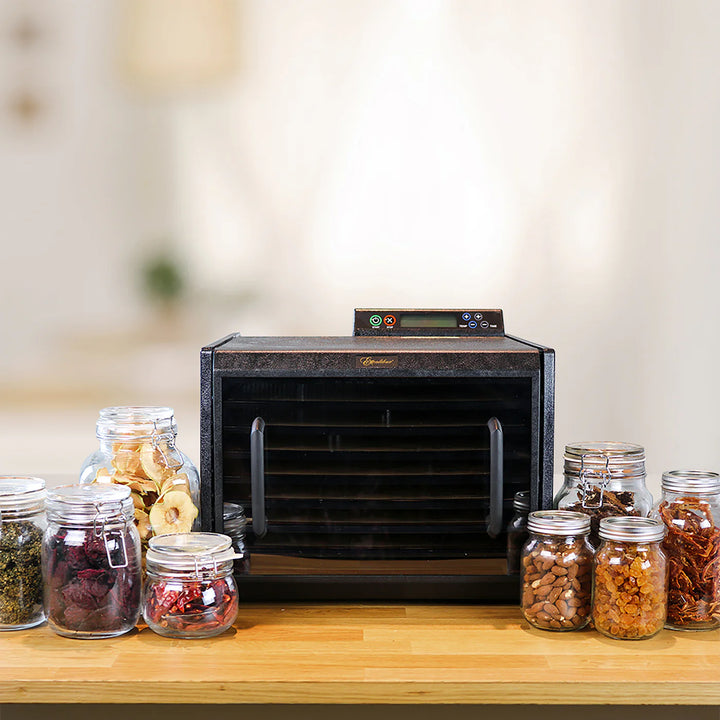 Deshidratador de alimentos Excalibur de 9 bandejas con temporizador DIGITAL de 48 horas