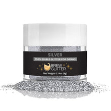 Cargar imagen en el visor de la galería, Brew Glitter silver 4 g | Brillo de bebida de cóctel