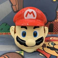 Taza Super Mario Bros 3D con tapa