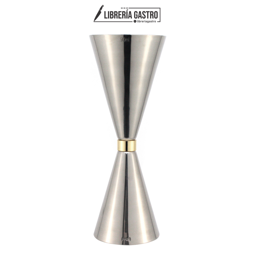 Mr. Slim silver 2/3 oz Jigger acero inox.
