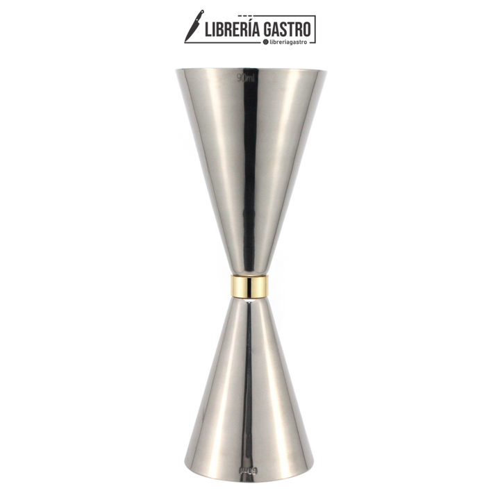 Mr. Slim silver 2/3 oz Jigger acero inox.