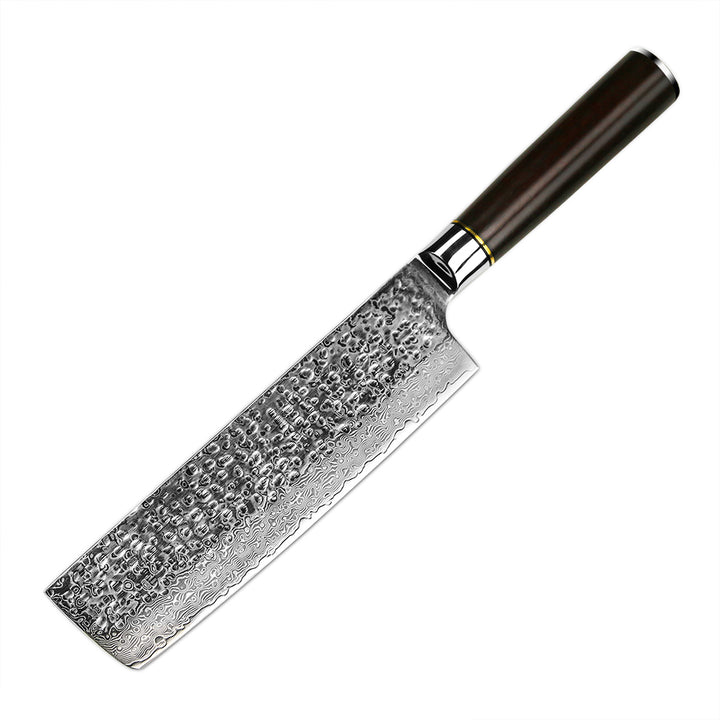 Cuchillo Nakiri 6.6 pulgadas, mango de madera