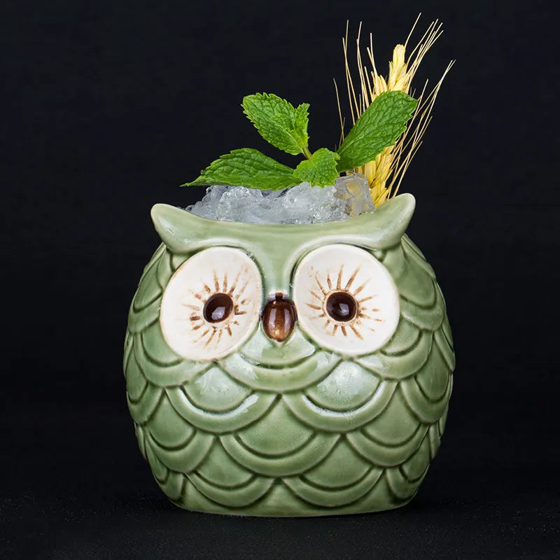 TIKI Taza BÙHO de cerámica de 600 ml.