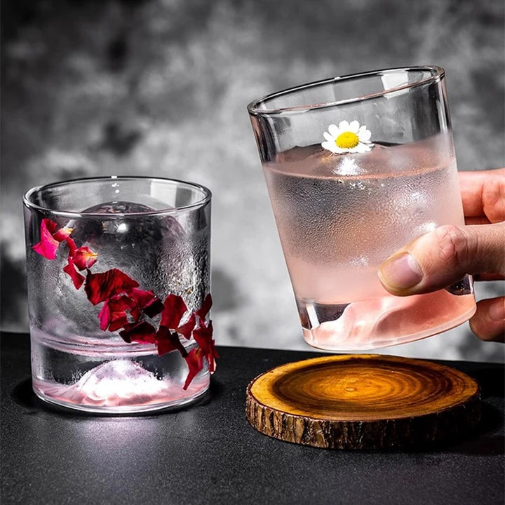 Vaso Montaña Roca vidrio whisky 8.4oz (250ml)