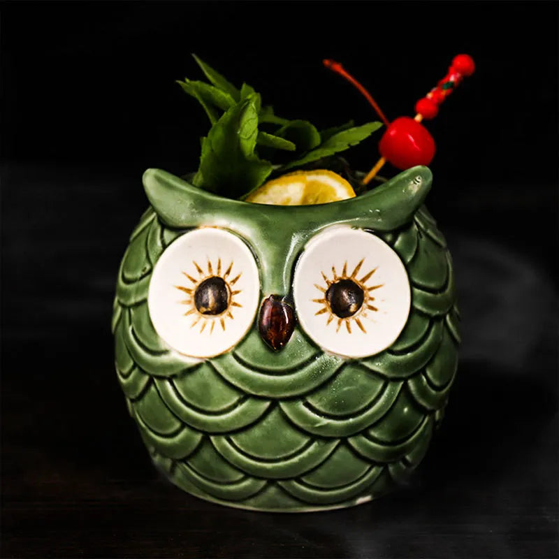 TIKI Taza BÙHO de cerámica de 600 ml.