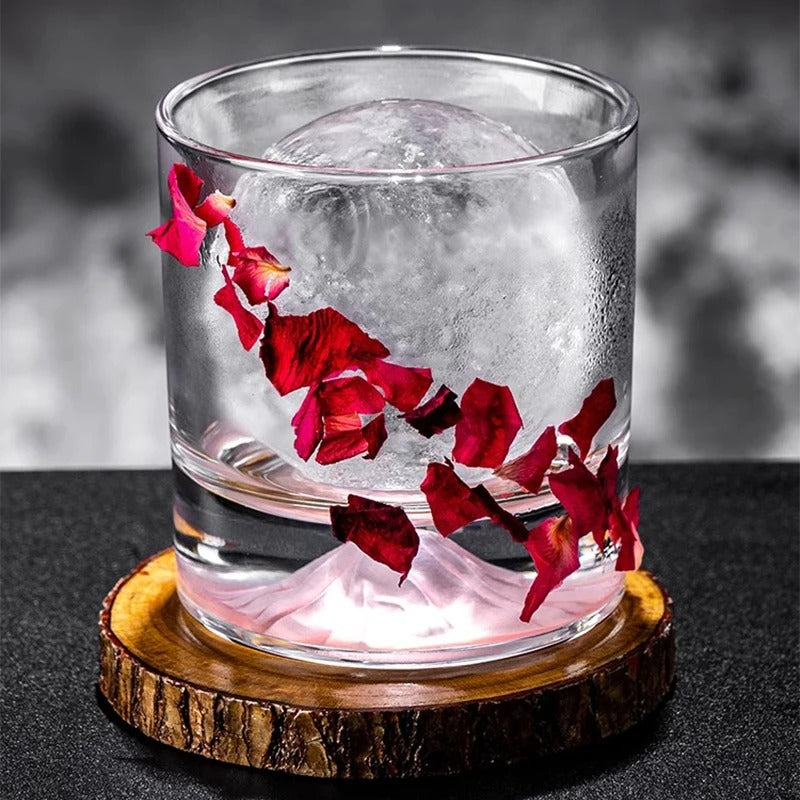 Vaso Montaña Roca vidrio whisky 8.4oz (250ml)