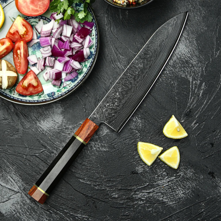 Cuchillo Super Japan Hitachi SKD 11, gyuto, edición limitada