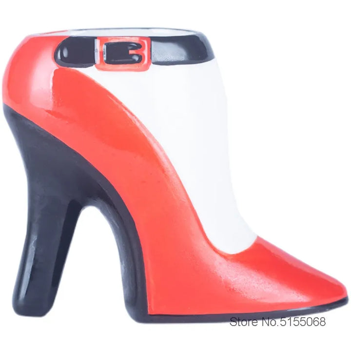 Zapato de tacón alto para mujer, taza Tiki 460ml, vaso de cóctel de cerámica