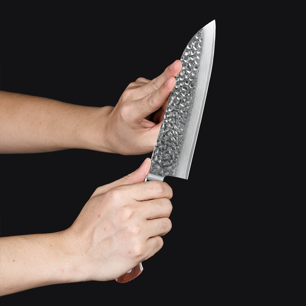 Cuchillo de chef santoku profesional VG10.