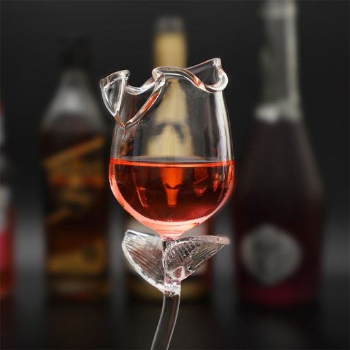 Rose Shaped Dessert Wine Glasses150ml (SET X 6)