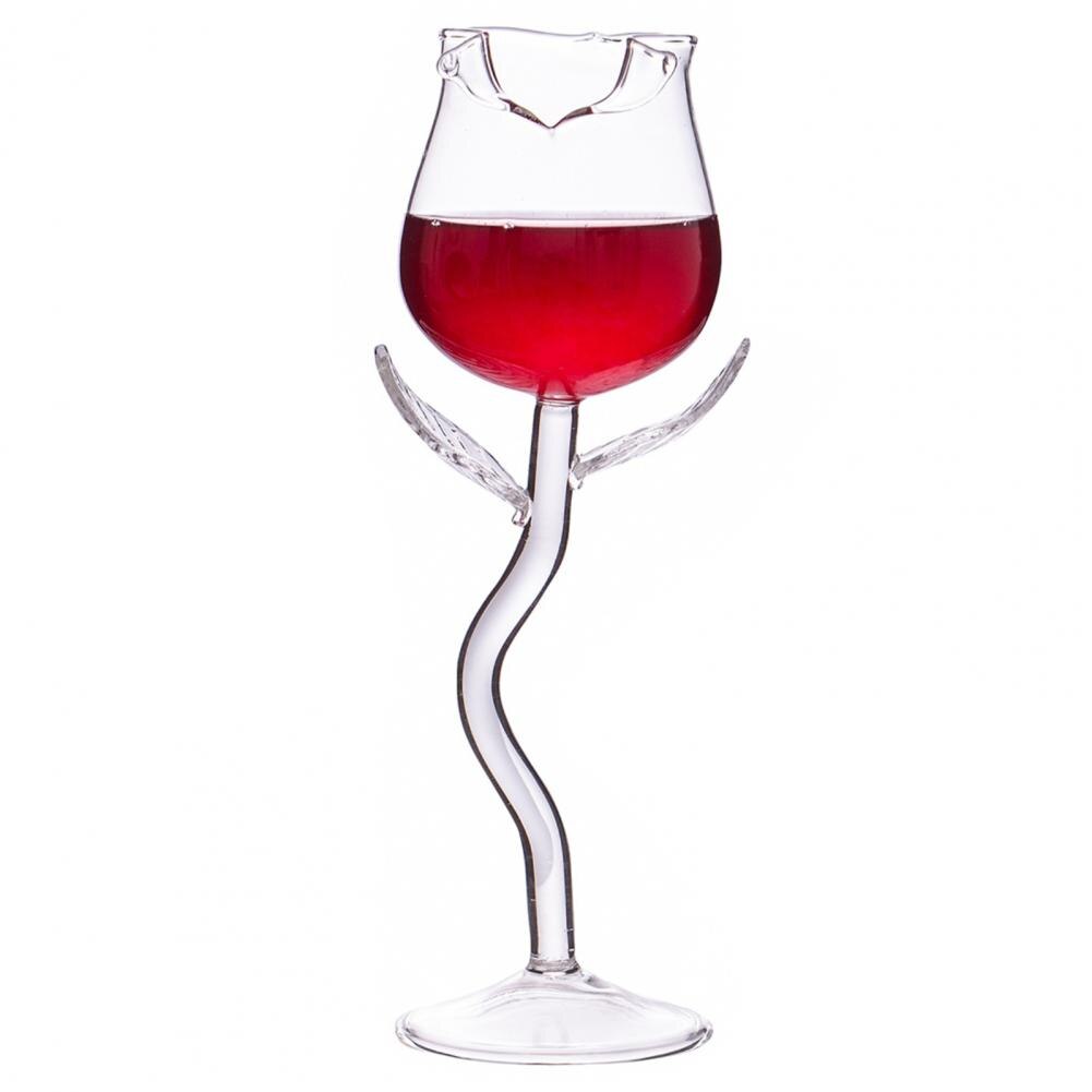 Rose Shaped Dessert Wine Glasses150ml