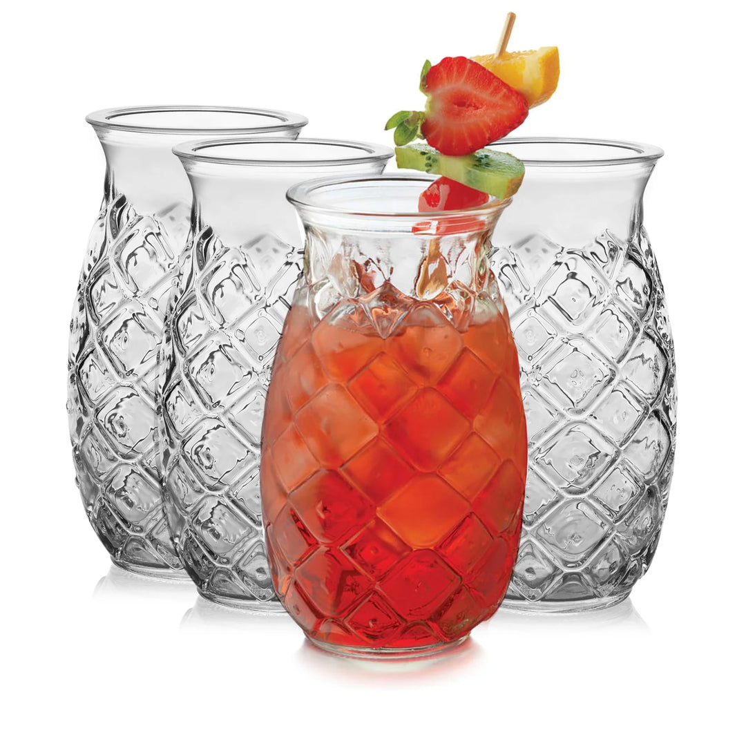 Tiki Vaso Estilo Piña 502 ml. / 17 oz (set x 6) – LIBRERIA GASTRO