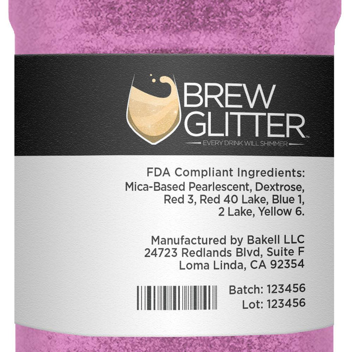Pink Brew Glitter 4 g| Cocktail Beverage Glitter