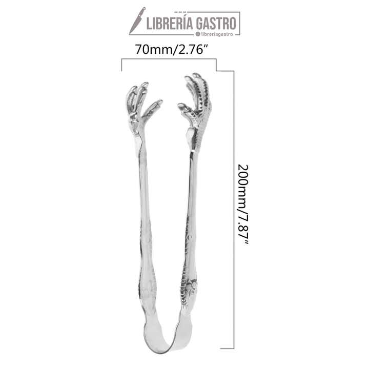 Pinzas pata de Gallo de acero inoxidable 20cm