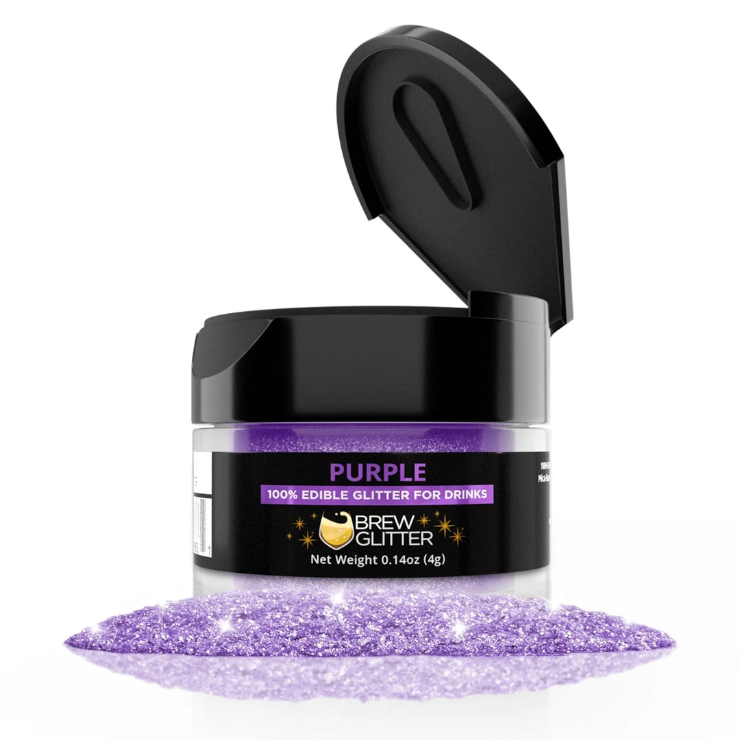 Purple Brew Glitter 4 g| Cocktail Beverage Glitter