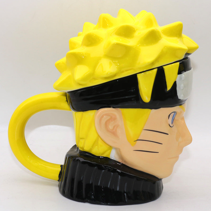 Naruto creativa taza 3D y bebidas de alta temperatura Fabricación Calidad Cerámica Niza