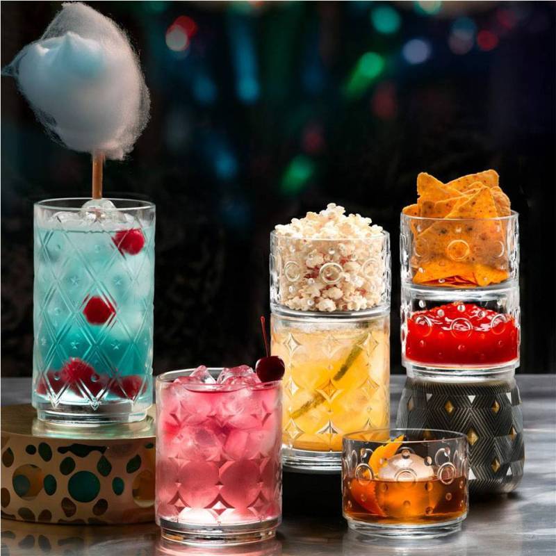 Vaso Circo cristal 300lm, 100z (set x 6)