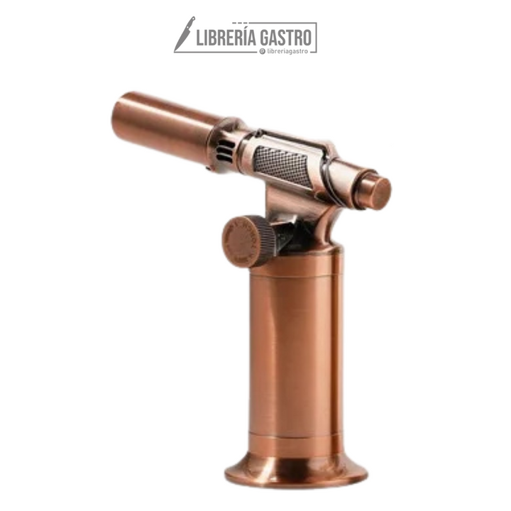 SOPLETE PRO  Oro rosa SW-801, Latón y acero inoxidable.