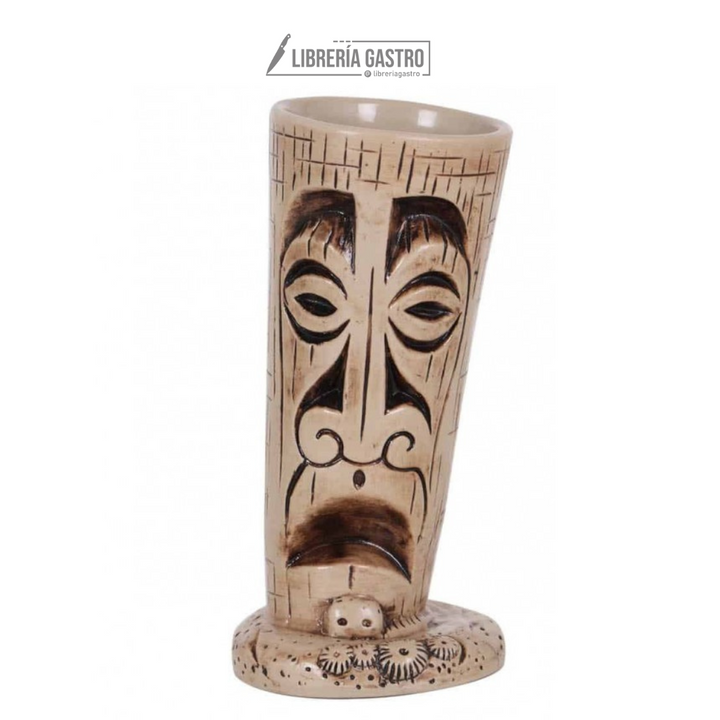 TIKI MOPEY CERAMIC MUG 17 oz