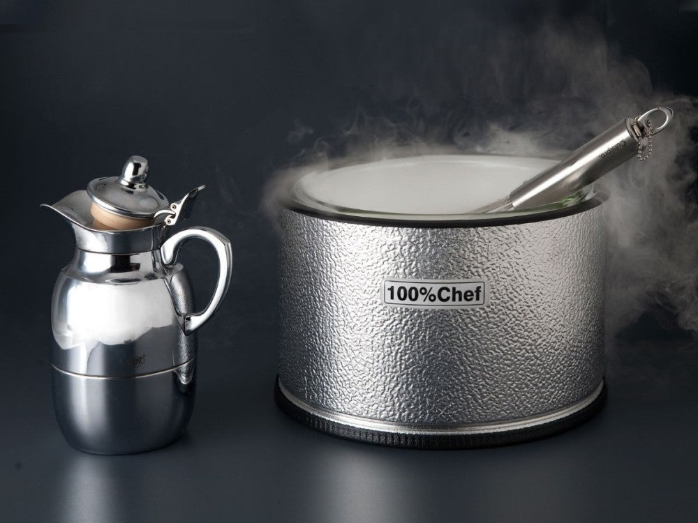 VASO DEWAR 3 L, Para técnicas de cocina y pastelería con nitrógeno líquido