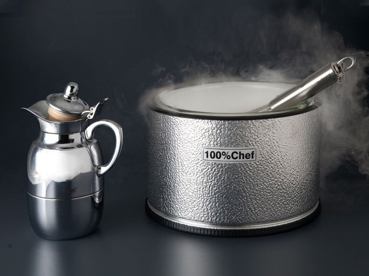 VASO DEWAR 3 L, Para técnicas de cocina y pastelería con nitrógeno líquido