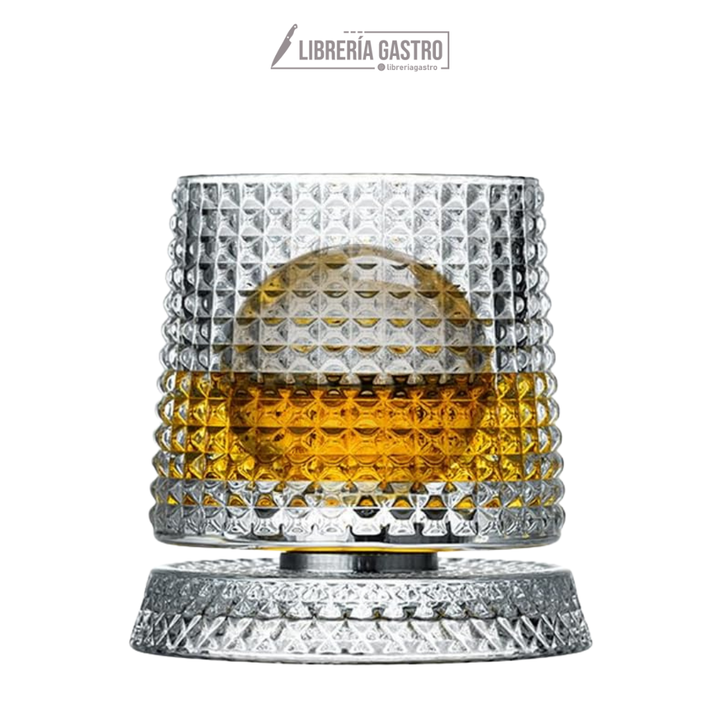 Vasos de whisky giratorios 360° (10oz)