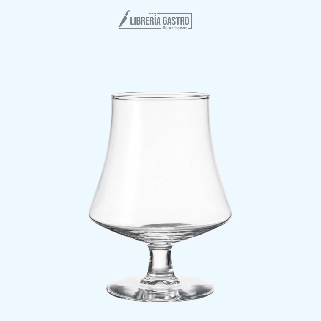 Copa Ego coctel corto 450 ml (15oz) borde y base silver.