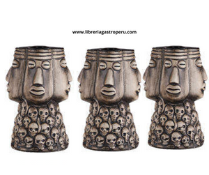 Taza Tiki 'Head Stack' 400ml