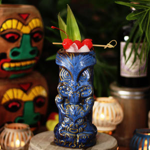 Ceramic Duece Tiki Mug 520ml (color negro)