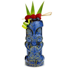 Cargar imagen en el visor de la galería, Ceramic Duece Tiki Mug 520ml (color negro)