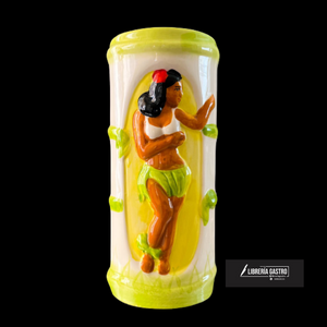 Tiki's Grill & Bar Waikiki hula girl Tiki cup