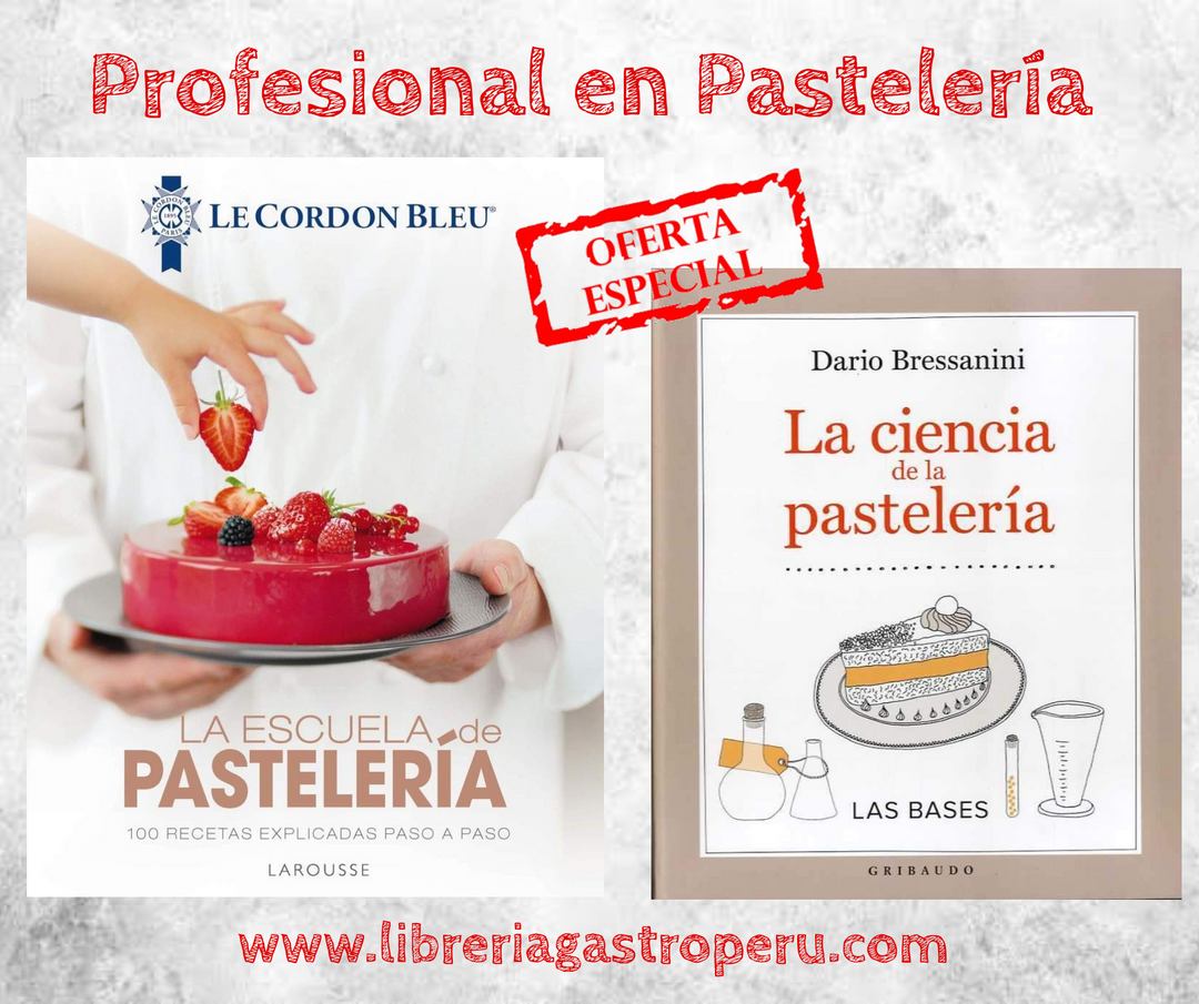 LA CIENCIA + LA ESCUELA DE PASTELERIA (2 LIBROS).