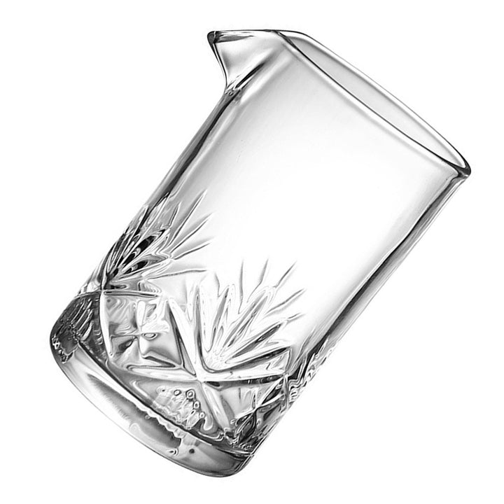 MIXING GLASS 700ml. Vaso mezclador diseño tallado.