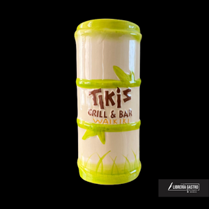 Tiki's Grill & Bar Waikiki hula girl Tiki cup