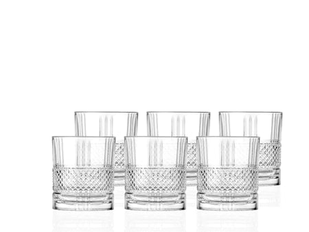 Juego de 6 vasos de la colección Brillante de RCR 34 CL