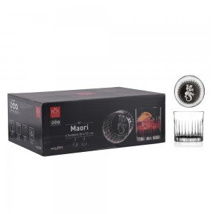 MAORI DOF COLOR 36 CL. SET DE VASOS X 06