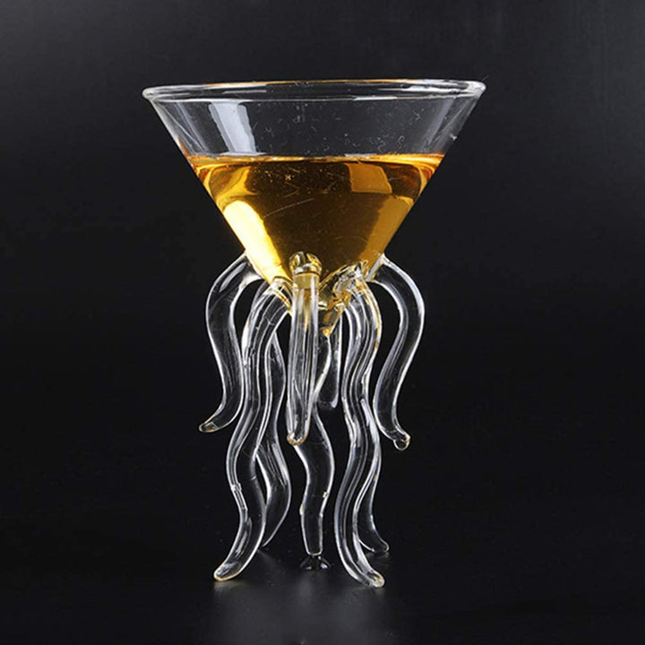 Copa Martini cristal creativo medusas 100ml.