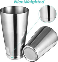 Cargar imagen en el visor de la galería, Coctelera Boston silver 28/18oz