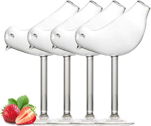 Copas de cóctel forma de pájaros 150ml.
