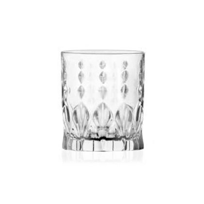 Set De 6 Vaso Corto En Cristal Rcr Marilyn 34 Cl