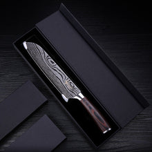 Cargar imagen en el visor de la galería, Knife Damascus /Santoku