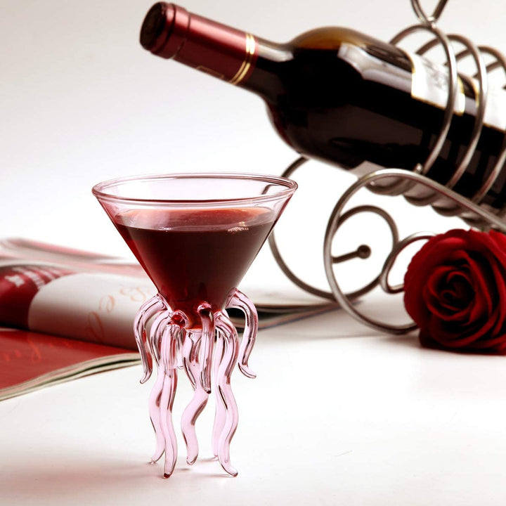 Copa Martini cristal creativo medusas 100ml.