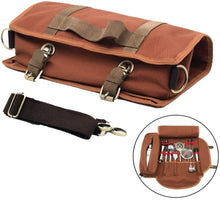 Cargar imagen en el visor de la galería, BOLSA BARTENDER, con, set 11 utensilios negro.
