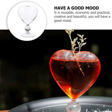 Cargar imagen en el visor de la galería, Set x 6, Corazón Copa de Vino Copa Creativa Copa de Cóctel 220ml