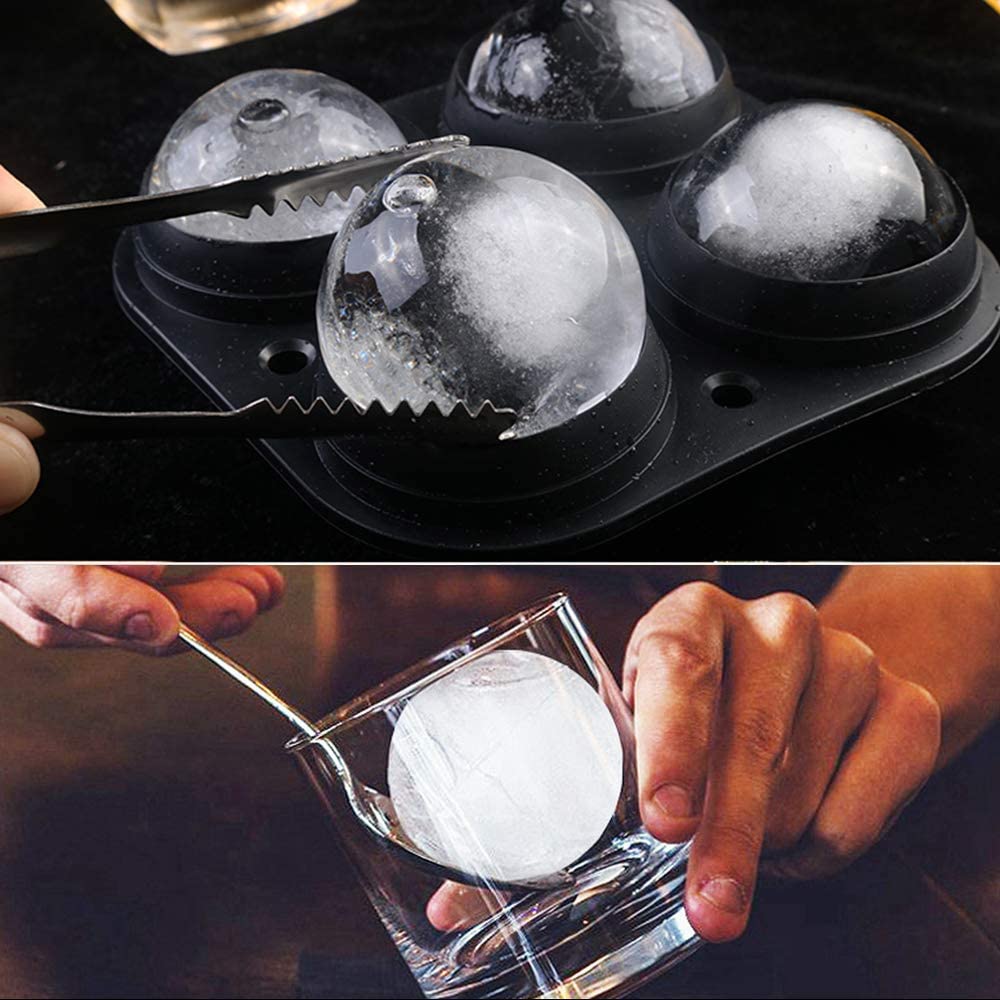 Moldes de hielo de esfera grande.