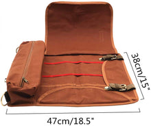 Cargar imagen en el visor de la galería, BOLSA BARTENDER, con, set 11 utensilios negro.