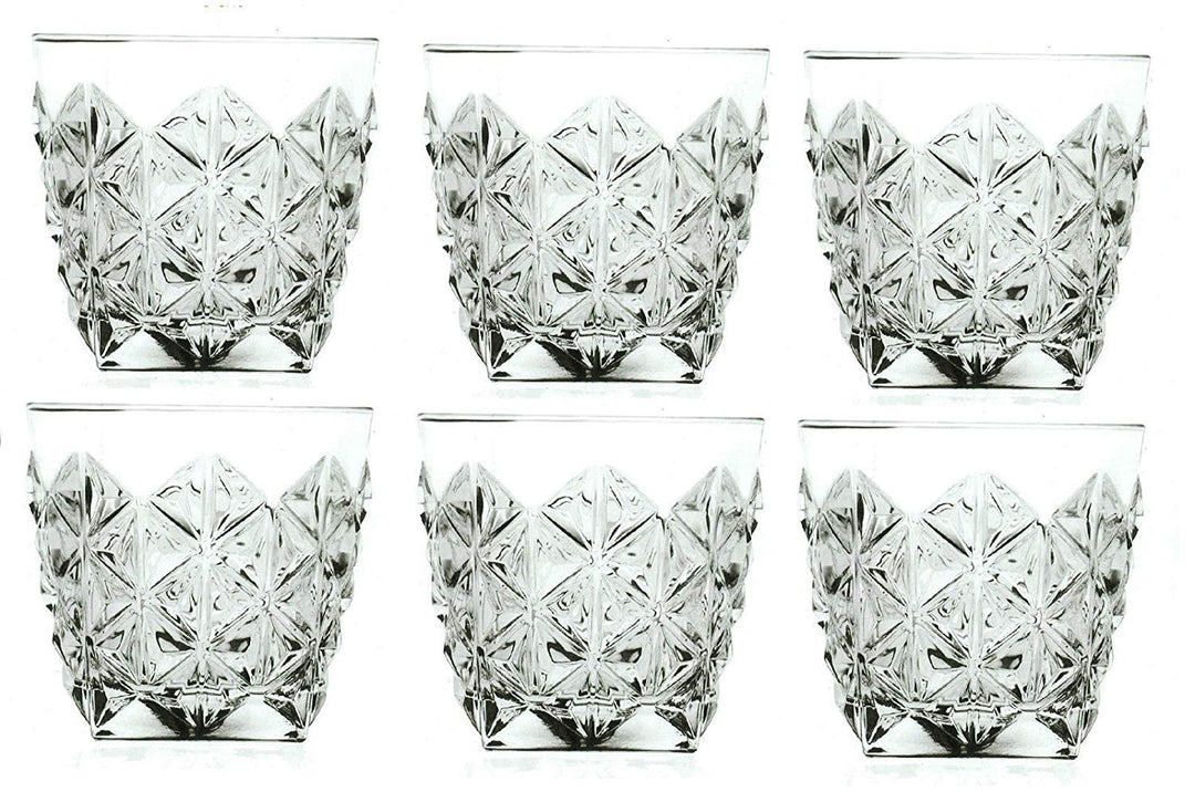 Enigma Bicchieri Dof Glass 372ML Whisky Glass - Set of 6