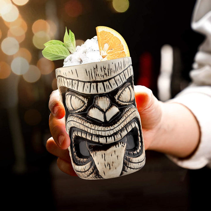 Ceramic Toscano Lono Tiki Mug 450ml