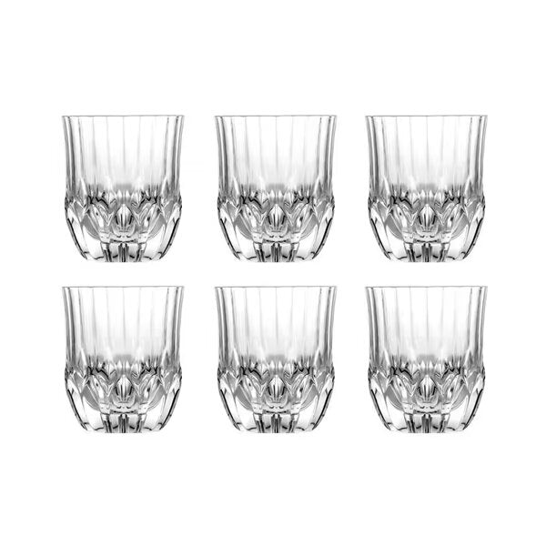 ADAGIO Old Fashioned Crystal Glass 35 cl Set de 6