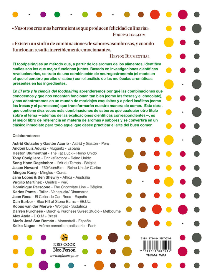 El arte y la ciencia del foodpairing. 10.000 combinaciones.